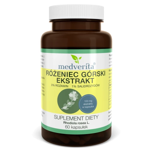 Medverita - Różeniec Górski Ekstrakt - 60 kapsułek